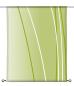 Preview: Linea green dark rechts, Scheibenhänger eckig